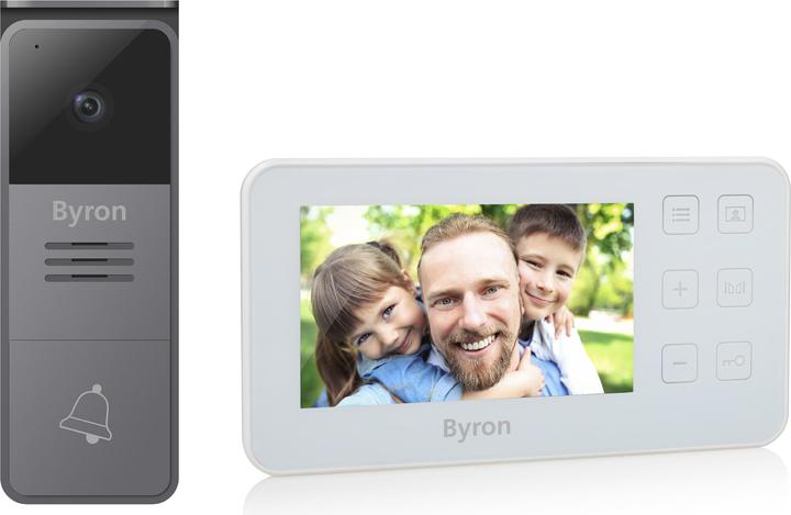 Produktbild Byron DIC-25512 Kabelgebundene Video-Türsprechanlage (Kabelgebunden)