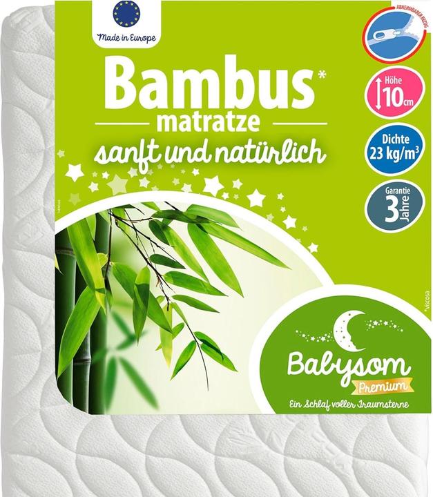 Produktbild Babysom Materasso in Bambù (120 x 60 cm)