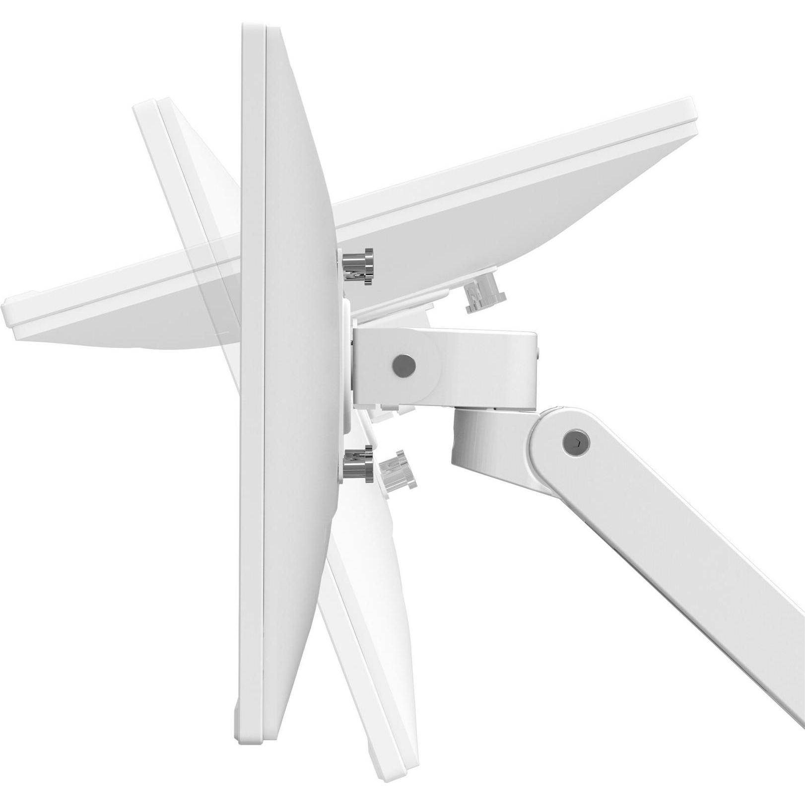 Thumbnail - Ergotron LX PRO ARM DUAL SIDE-BY-SIDE white (Tisch, 27"), Monitor Halterung, Weiss