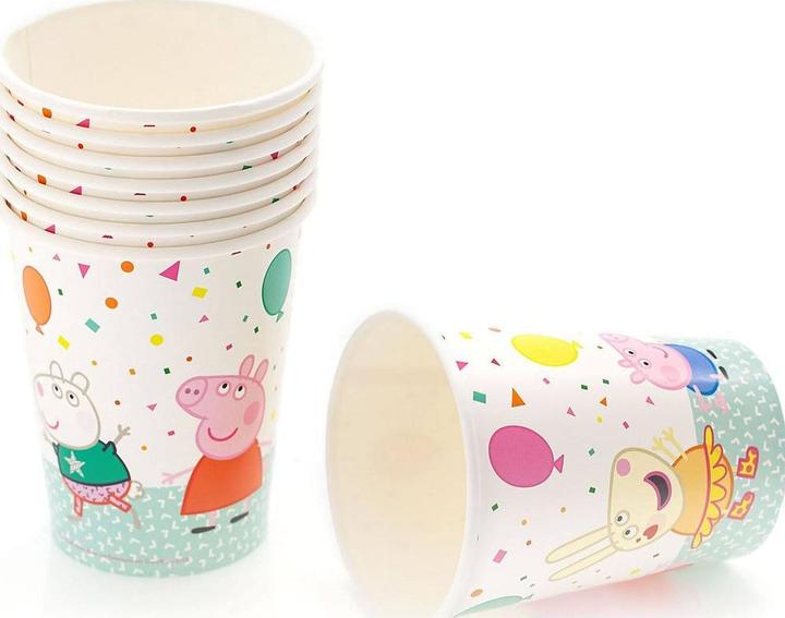 Immagine prodotto Amscan Tazza Compleanno Peppa Pig (8 x)