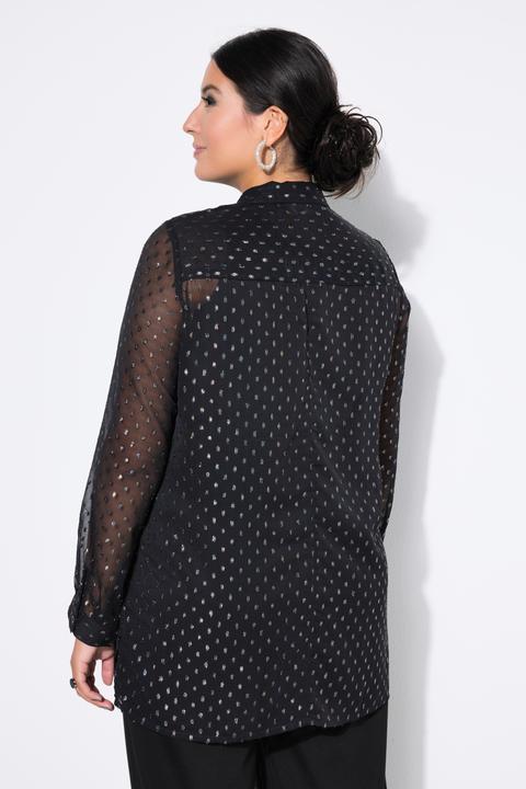 Immagine prodotto Studio Untold Camicia dal taglio ampio e dritto con chiffon con glitter (60)