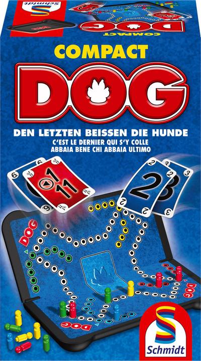 Actual product image Schmidt Spiele Dog Compact The dogs bite the last (German)