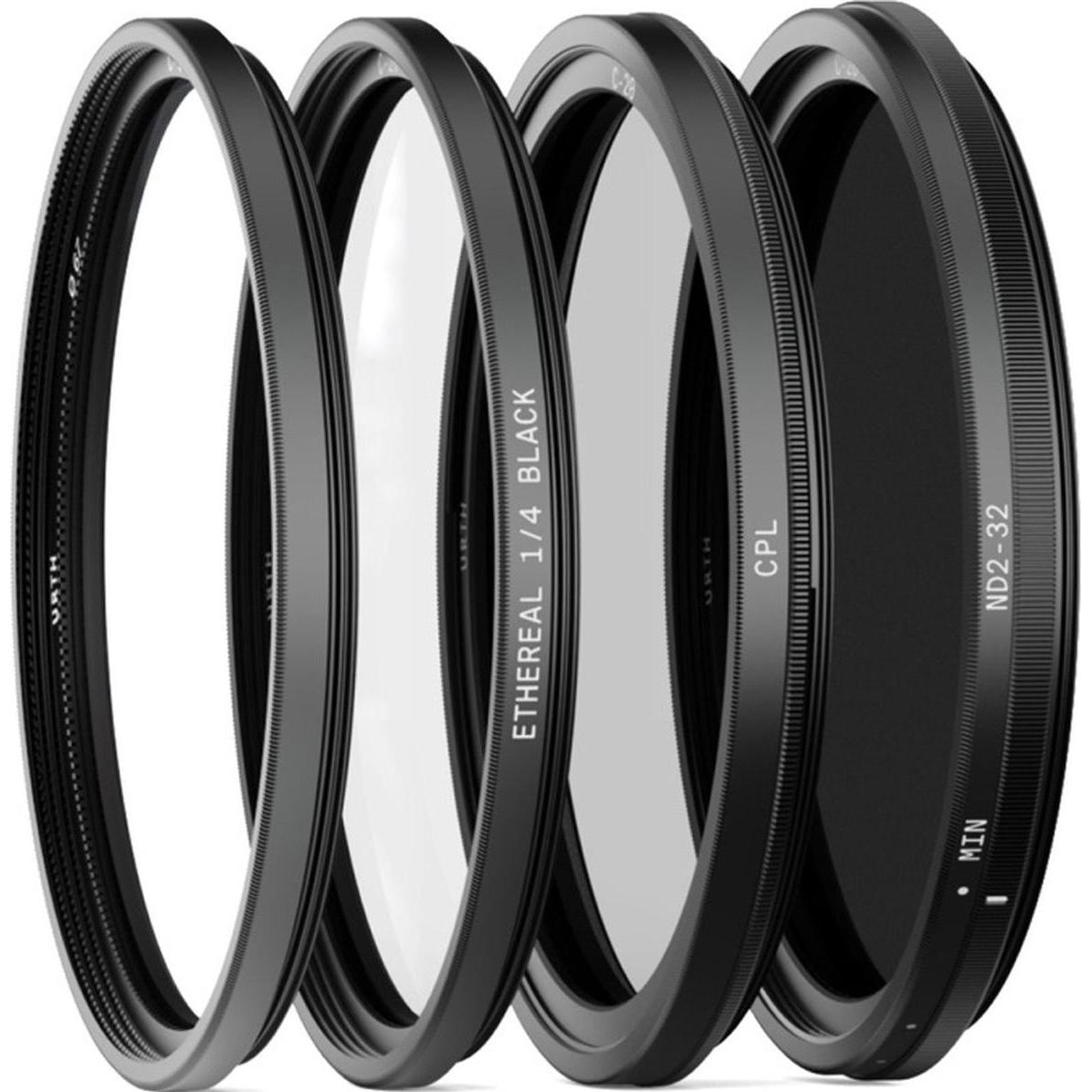 Urth 49mm Cinematic Filter Kit Plus+ (UV, CPL, ND32, Ethereal 1/4 Black Mist) (49 mm, Filtro UV), Filtro fotografico