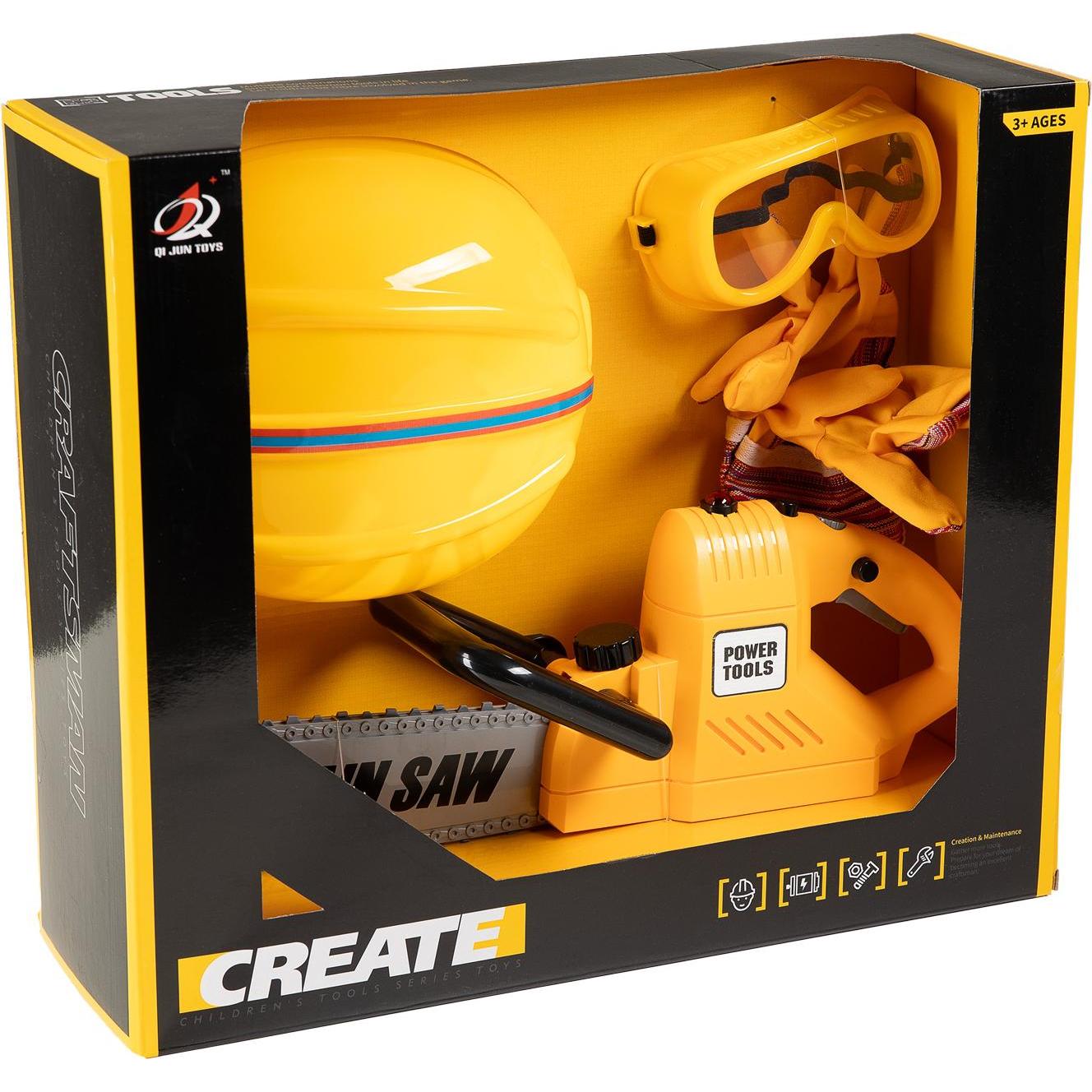 Lobbes Werkzeugset mit Kettensäge