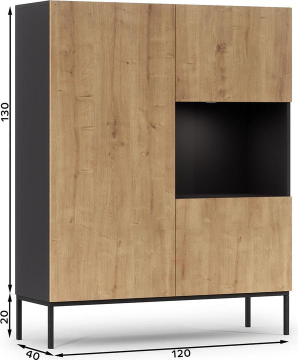 Produktbild ELTAP Lanzzi (120 x 40 x 150 cm)