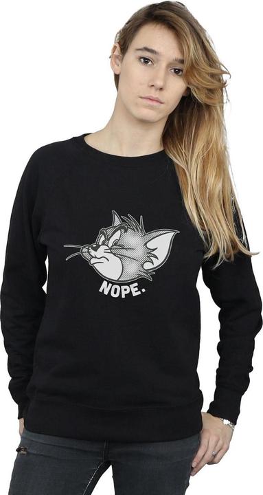 Produktbild Tom & Jerry Womens/Ladies Nope Face Cotton Sweatshirt (XXL)