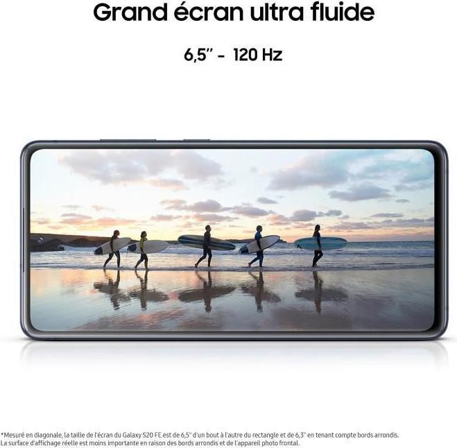 Produktbild Samsung Galaxy S20 FE 5G EU (128 GB, Cloud Navy, 6.50", Hybrid Dual SIM, 12 Mpx, 5G)