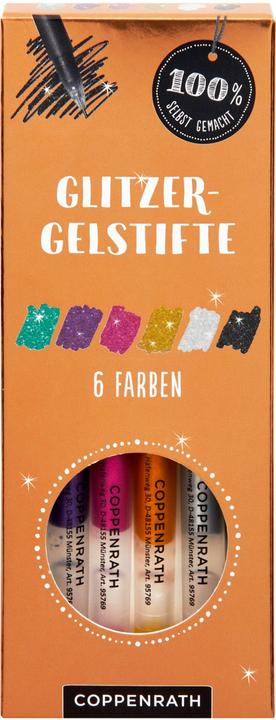 Image du produit Die Spiegelburg Glitzer-Gelstifte (Multicolore, 100 x)