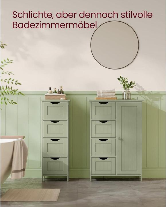 Actual product image Vasagle Bathroom cabinet (55 x 30 x 82 cm, 55 x 30 x 82 cm)
