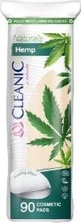 Cleanic Naturals hemp cosmetic flakes, 90 pieces