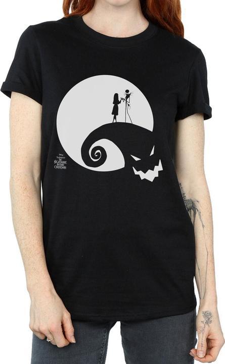 Immagine prodotto Disney Nightmare Before Christmas Moon Oogie Boogie Maglietta Ampia Donna (XXL)