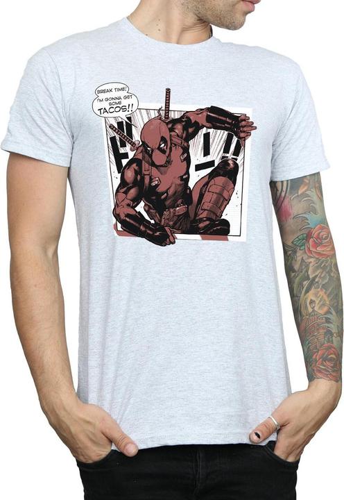 Produktbild Deadpool Breaktime Tacos TShirt (L)