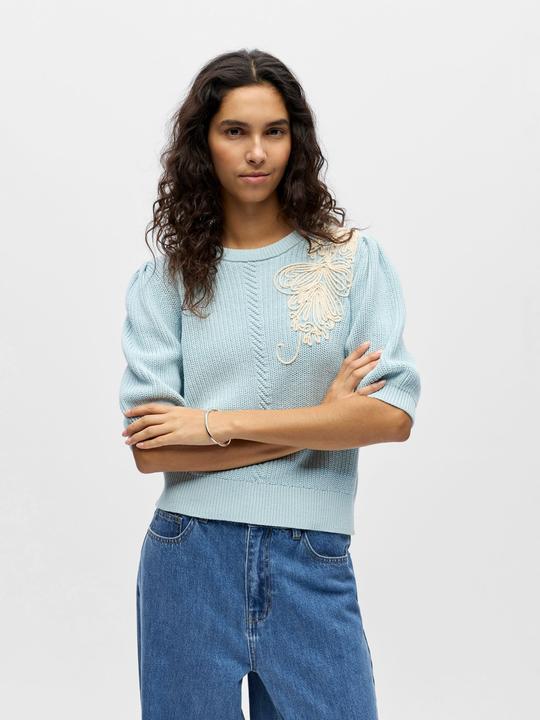 Produktbild Object Besticktes Strickoberteil (XS)