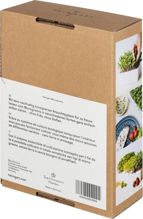 Produktbild Heimgart Microgreens Starter-Kit (Keimlinge)
