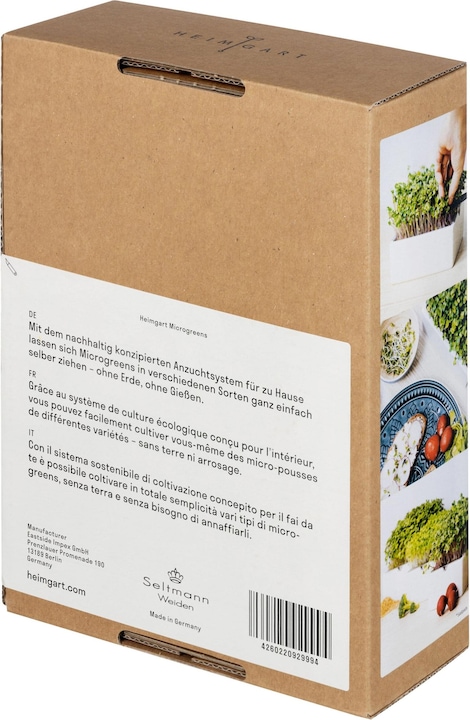 Immagine prodotto Heimgart Microgreens Starter-Kit (Germogli)