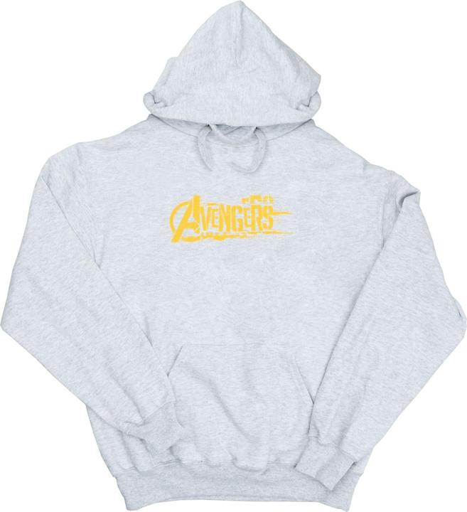 Image du produit Mens Avengers Infinity War Orange Logo Hoodie (S)