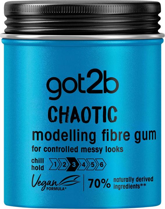 Actual product image Got2b Fibre Gum Chaotic (Hair wax, 100 ml)