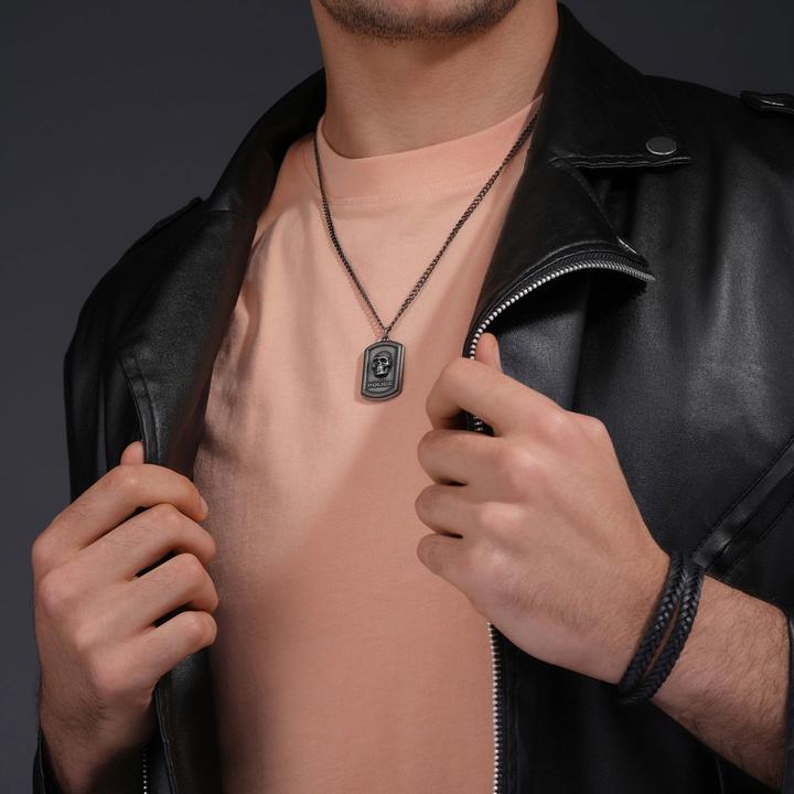 Produktbild Police Cranio Halskette (Edelstahl, 55 cm)