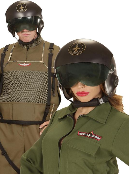 Actual product image Widmann Jet Pilot Helmet