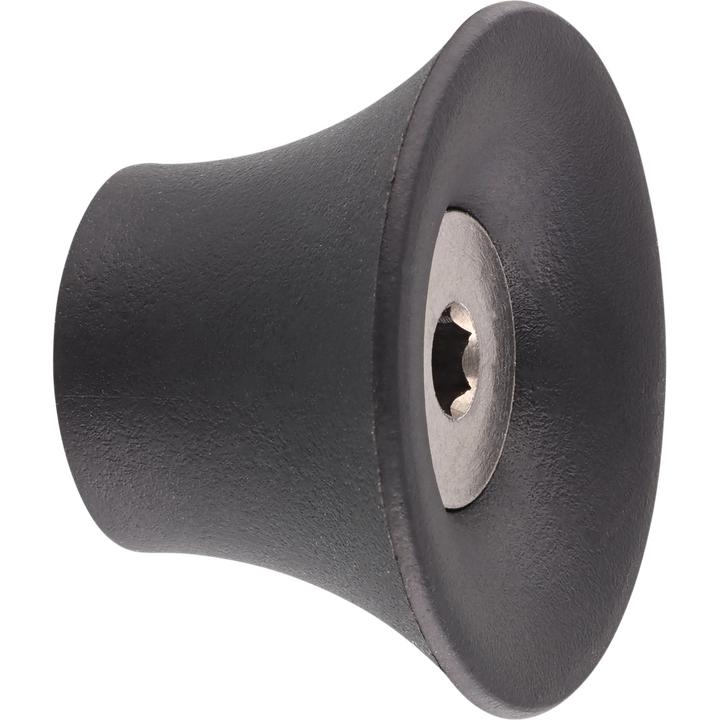 Actual product image Wagner System design yourself coat hook TULIP GH 0301 with 1 hook black, 1 pc.