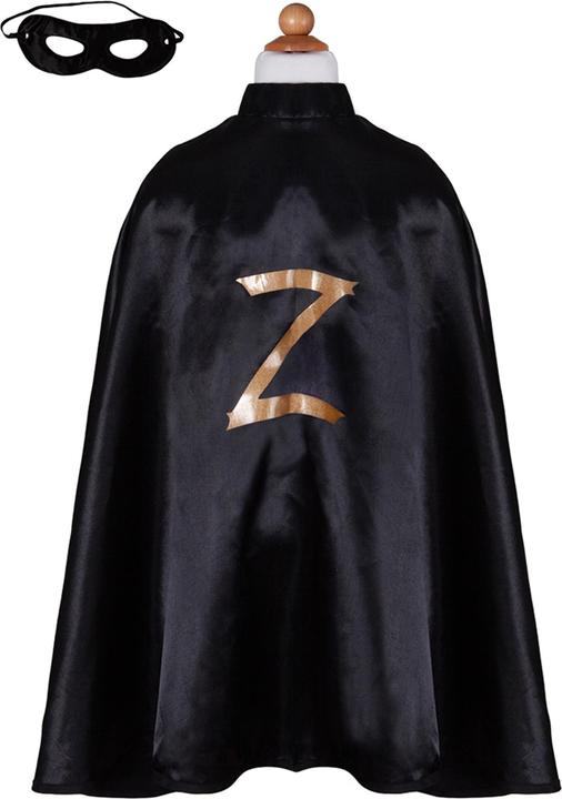 Produktbild Creative Education Zorro Set, 5-6 Jahre schwarzes Cape mit Z, Maske, Kunststoff (116)