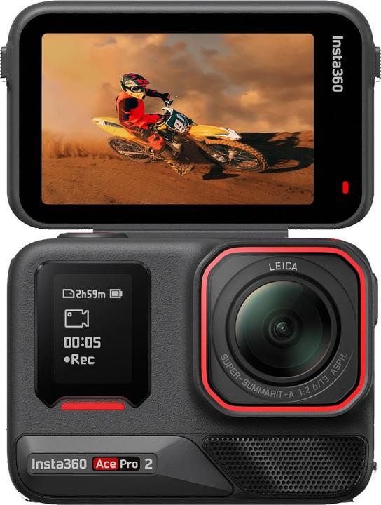 Actual product image Insta360 Ace Pro 2 Dual Battery Bundle (30p, Bluetooth, Wi-Fi)