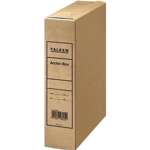 Falken, Dokumentenablage, Archivbox 11286713000F A4 Braun (A4)