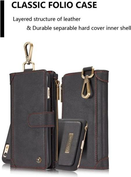 Produktbild Caseme Schlankes Leder Etui mit Portemonnaie (Apple iPhone 6s Plus, Apple iPhone 6 Plus)