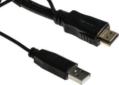 Image du produit RS PRO Câble HDMI 30m HDMI Mâle HDMI Mâle (0.25 m)