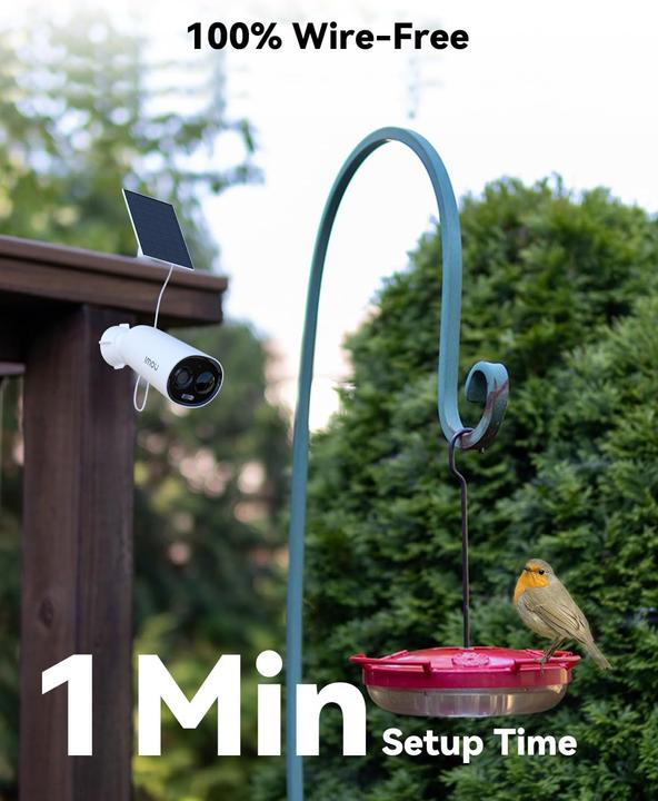 Produktbild Imou 2K Überwachungskamera mit Solar und Akku