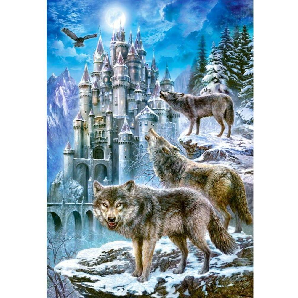 Thumbnail - Castorland Wolves and Castle 1500 pcs (1500 Teile)