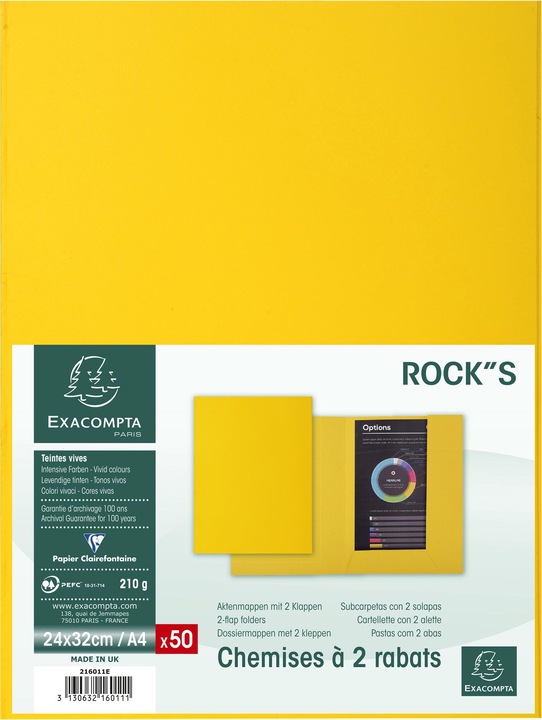 Produktbild Exacompta Sammelmappen - Aktendeckel (A4, 50 x)