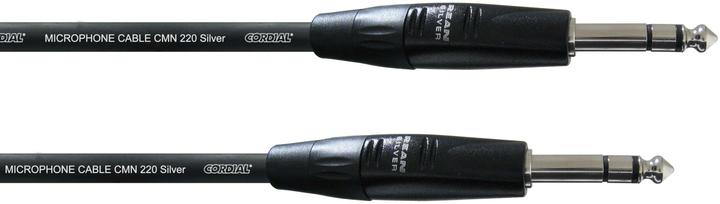 Image du produit Cordial CIM 6 VV - Sym. Câble de raccordement jack SilverLine (6 m, Câble jack 6,3 mm)