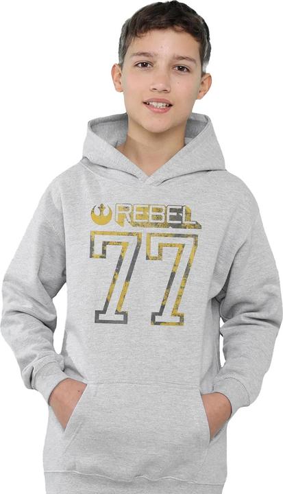 Image du produit Star Wars - Sweat à capuche motif Rebel - Enfant (116)