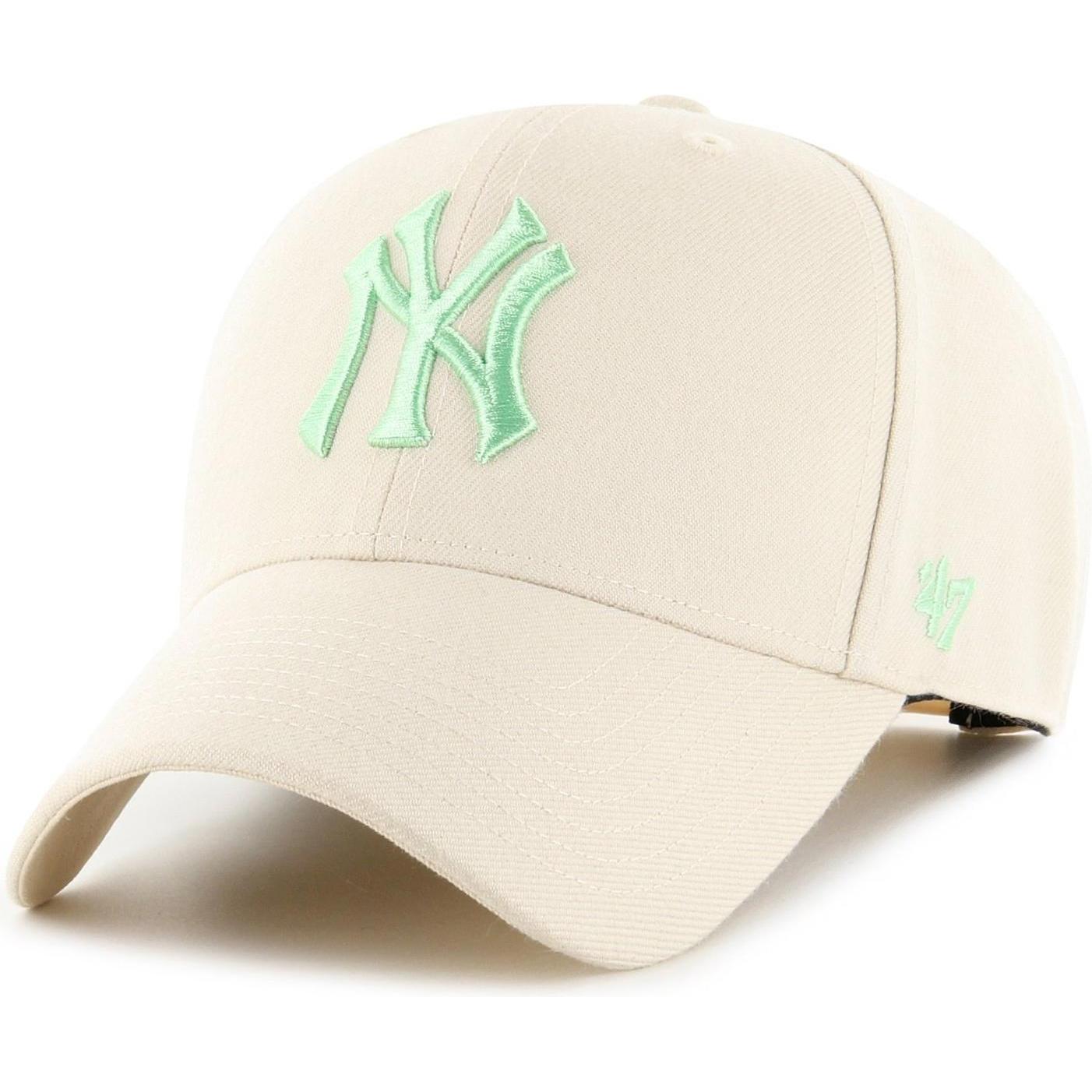 47 Brand, Herren, Cap, MLB New York Yankees, Beige