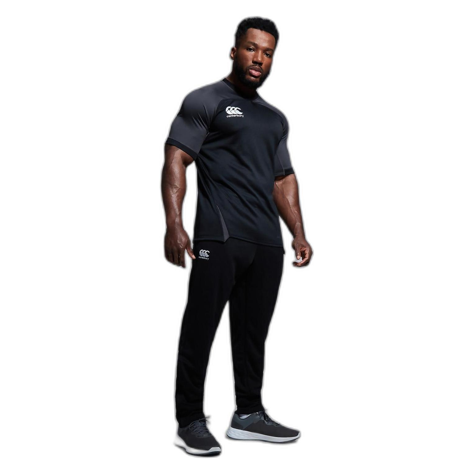 Canterbury, Unisex, Sporthose, Stretch-Polyknit Jogginghose Mit Schmalem Schnitt (3XL), Schwarz