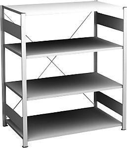 Actual product image kaiserkraft Boltless sideboard shelf, light grey