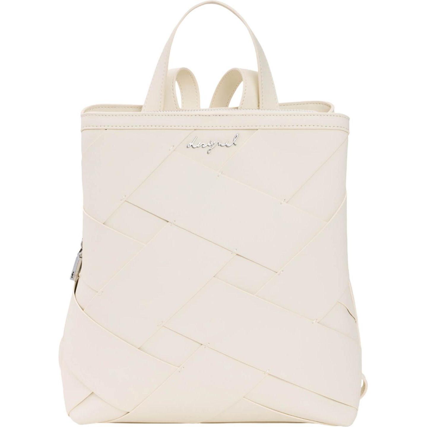 Desigual Donna Bianco Zaino