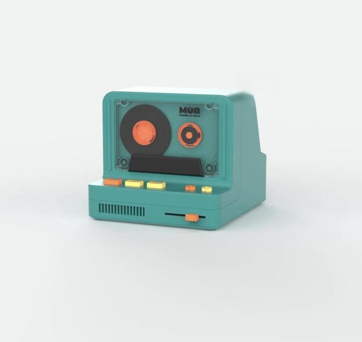 Produktbild Mobility on Board Retro Lautsprecher RS-80 blau (12 h)