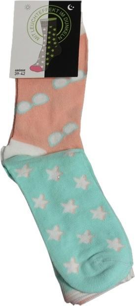 Actual product image Champ Kids & Ladies Socks 2 Pack, Glowing (pack of 2, 35 - 38, 39 - 42)