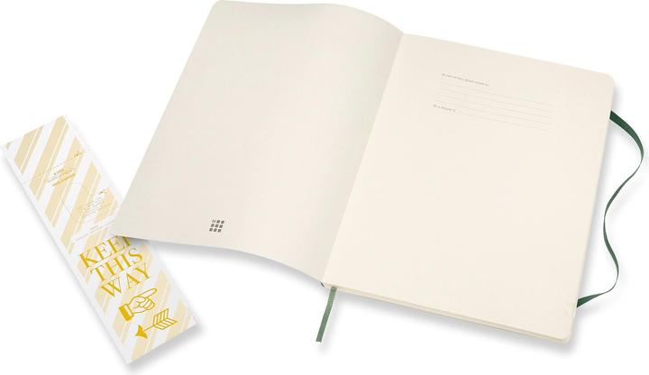 Actual product image Moleskine XL - Notebook (19 x 25 cm, Checked, Soft cover)