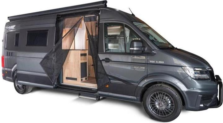 VanQuito Moskitonetz mit Schiebetüren, rechts