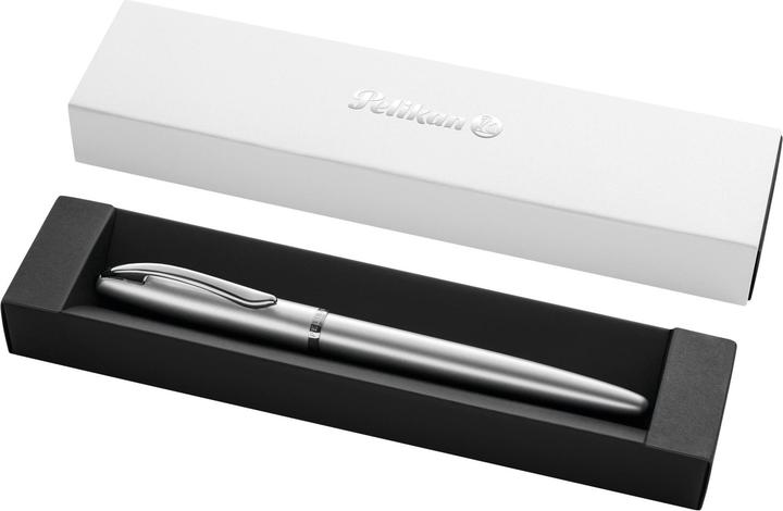 Produktbild Pelikan Tintenroller Roller Jazz® Noble Elegance R36, 1 ST im Geschenketui, Silber (Silver, 1x)