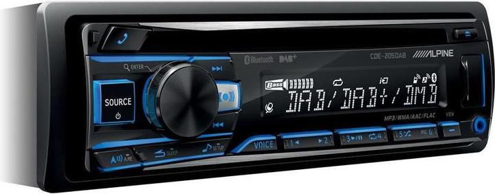 Immagine prodotto Alpine CDE-205DAB (Apple Carplay, Auto Android)