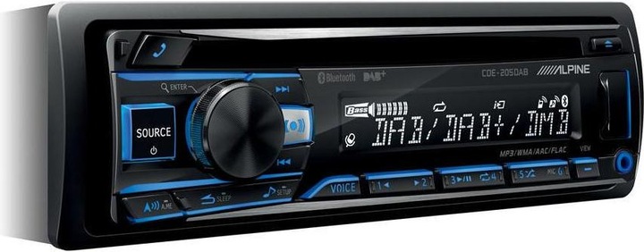 Immagine prodotto Alpine CDE-205DAB (Apple Carplay, Auto Android)