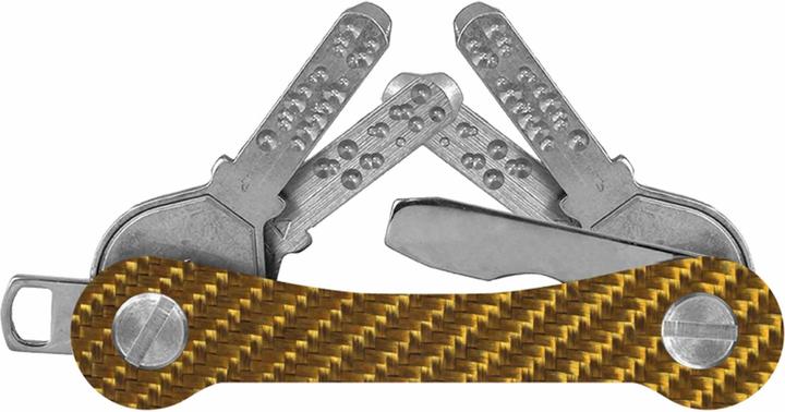 Produktbild Keycabins Schlüsselorganisator KCCS1.2 Carbon S1 gold