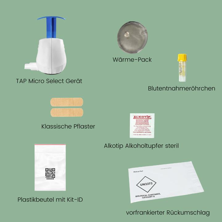 Produktbild Check Your Health Test Kit Status Schilddrüsenhormone