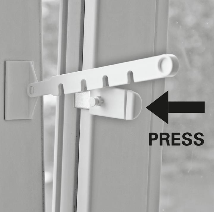 Actual product image Gardinia Hold-open for bottom-hung windows