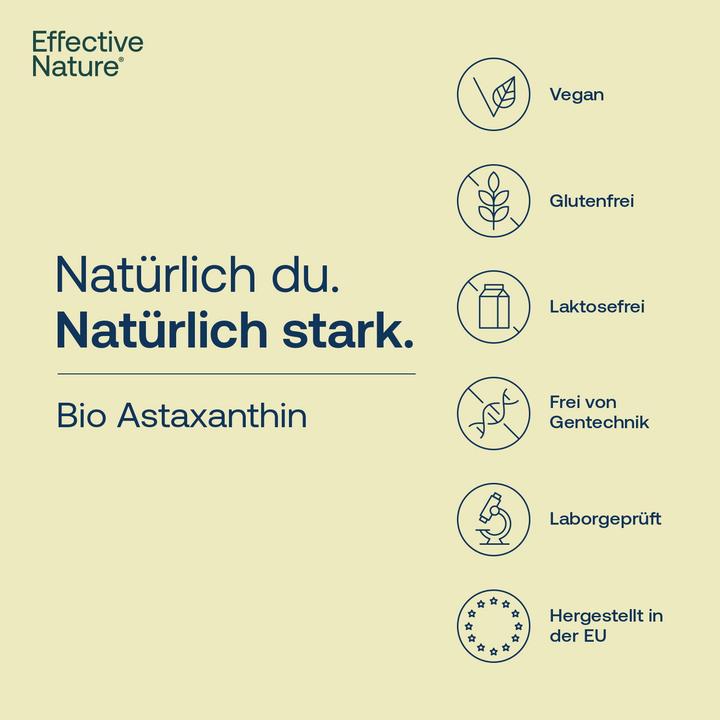 Immagine prodotto Effective Nature Bio Astaxanthin (60 pz., Pillole)