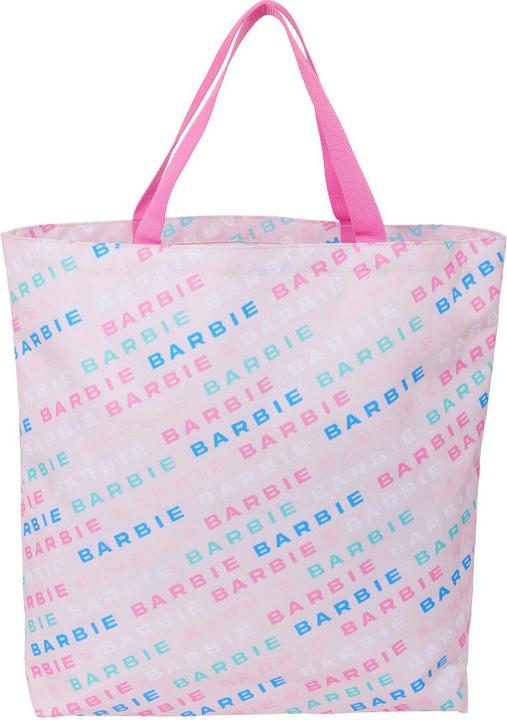 Barbie Ladies handbag Logomania light pink 50 x 45 x 10 cm
